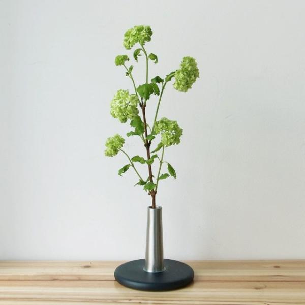 エルメス　花器　フラワーベース　一輪挿し フラワーベース アルミ おしゃれ 一輪挿し 花瓶 Alx Vase Hana Iron
