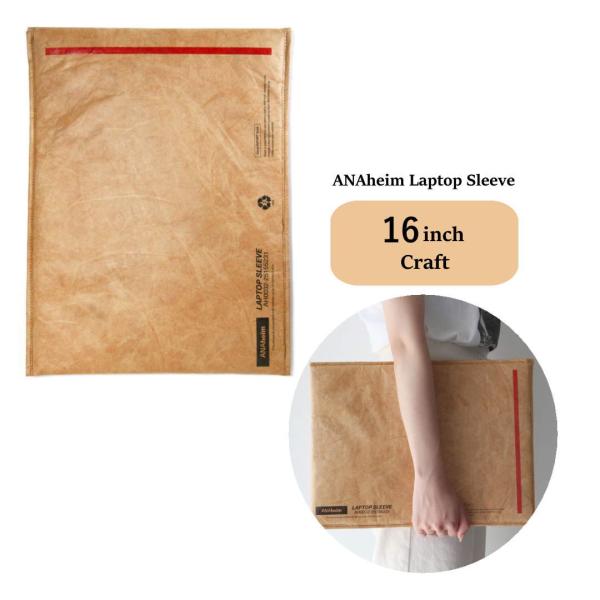 アナハイム ラップトップ スリーブ 16インチ Anaheim Laptop Sleeve 16inch Craft クラフト パソコンケース PCケース Macbook Air タイペック素材