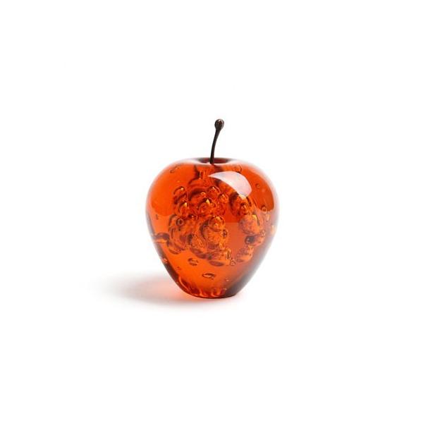 ペーパーウェイト アップル アンバー Apple Amber りんご 置物
