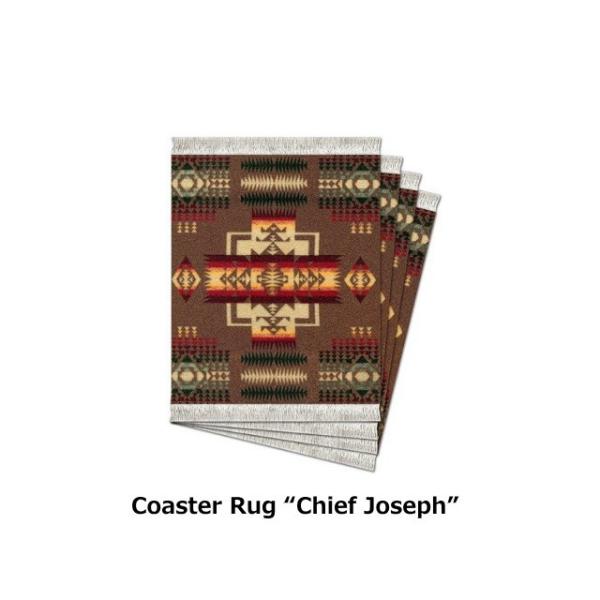 R[X^[O Coaster Rug Chief Joseph R[X^[ 4Zbg  ԕr ֑} ~