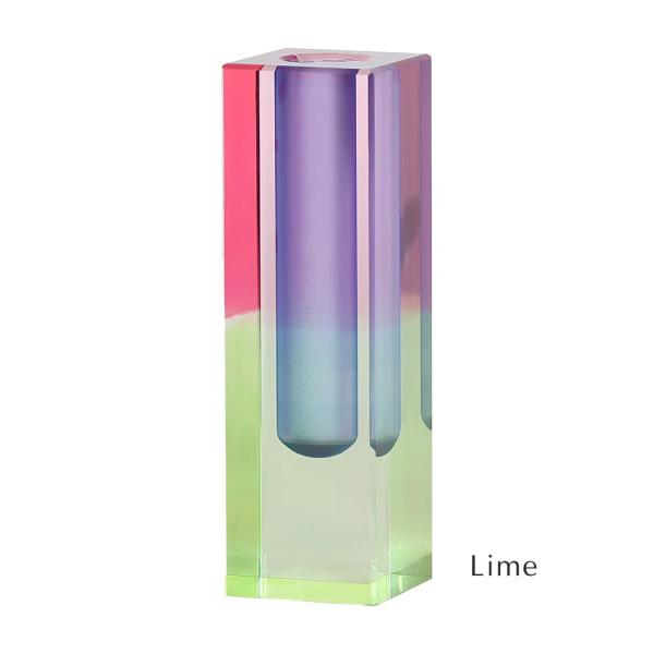 エリクサ Elixir Lime ライム 一輪挿し 花瓶 花器 アクリル フラワー