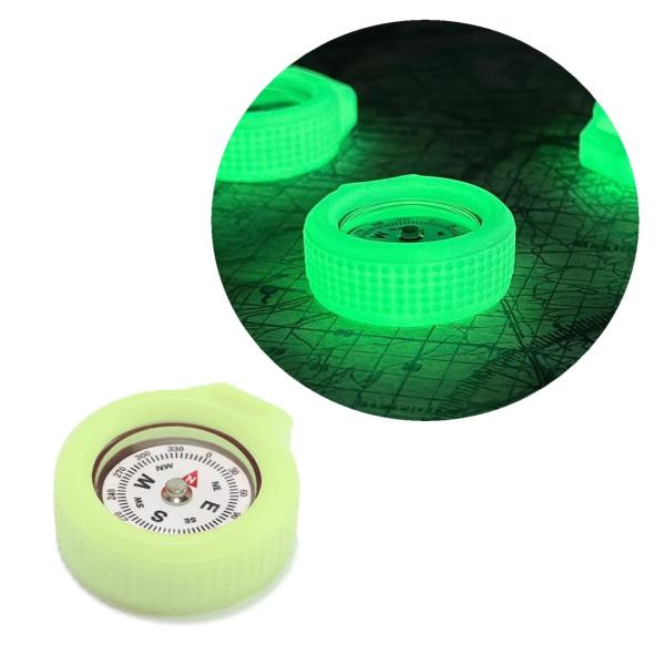 ユージーエム グロー パス シーカー コンパス UGM Glow Path-Seeker Compass 蓄光 コンパス 方位磁石 小さい 登山 方位磁針 アウトドア シリコーン シリコン