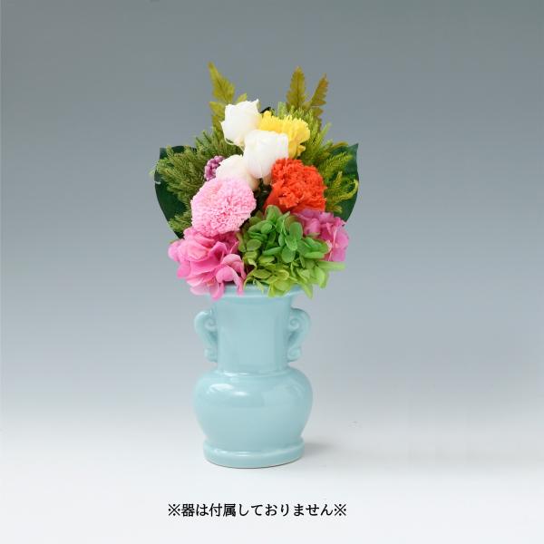 お手入れ簡単で水替え不要！長持ちしてお仏壇に最適 プリザーブド