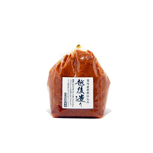 えちごいち味噌 越後造り(赤味噌) 国産原料仕込み 新潟 お土産 お取り寄せ :10-ECGM-a:越後まんぷく堂 通販 えちごいち味噌 越後のお味噌 農家造り 1.3kg 新潟 お土産 お取り寄せ