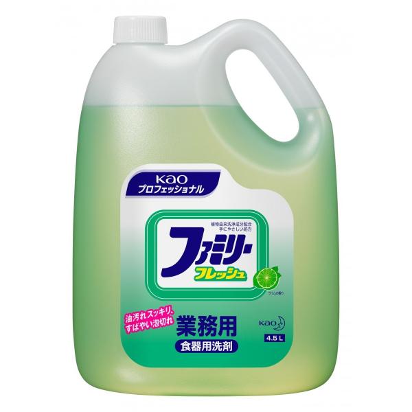 Kao　ファミリーフレッシュ　4.5L×4本入　1箱