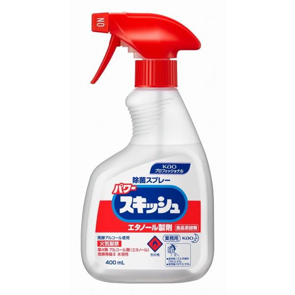 Kao　パワースキッシュ　スプレー付　400ml ×12本入　1箱