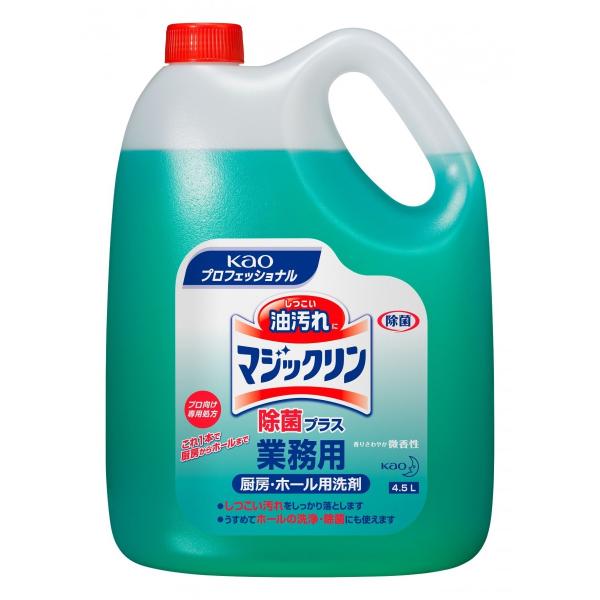 Kao　マジックリン除菌プラス　4.5L×4本入　1箱（4本）