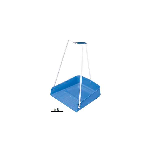 スタンダードな三ツ手タイプ。学校や公園、歩道などの落ち葉掃除など、外回りの清掃に適しています。仕様・規格 色：青幅(mm)：330奥行(mm)：290高さ(mm)：470タイプ：塵取り先端にゴムなし材質 本体・ハンドル柄:スチール質量・質量...