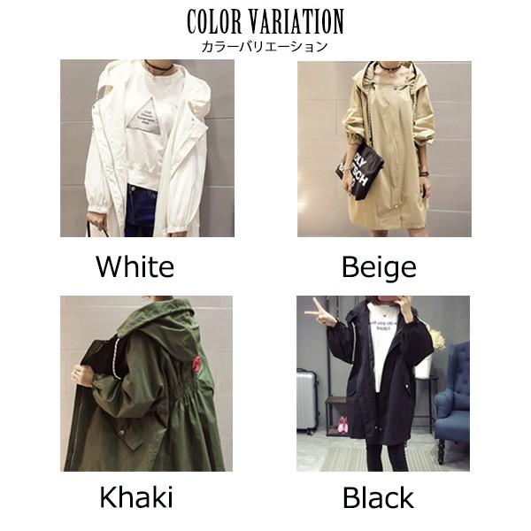 マウンテンパーカー レディース ジャケット アウター 薄手 ミリタリー フィールドコート 羽織 ミドル丈メール便のみ送料無料2 C Aultop 278 N Mart 通販 Yahoo ショッピング