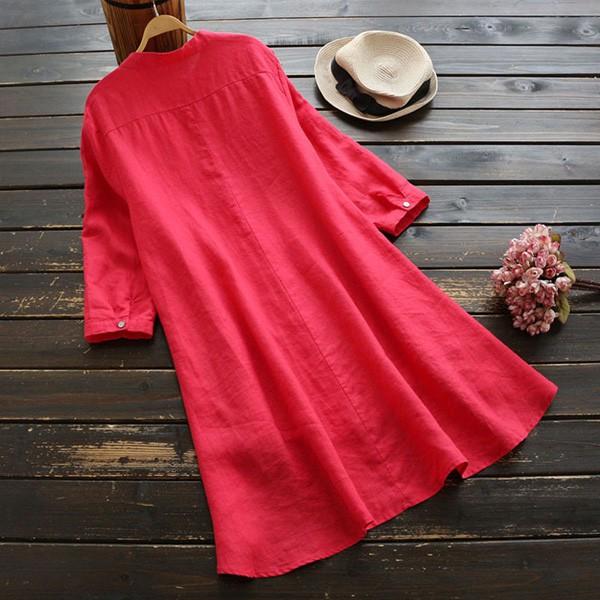 売り尽くしsale ワンピース レディース ロングワンピース ロングシャツ ゆったり カバー ブラウス きれいめ 上品 メール便のみ送料無料2 C Aultop 302 N Mart 通販 Yahoo ショッピング