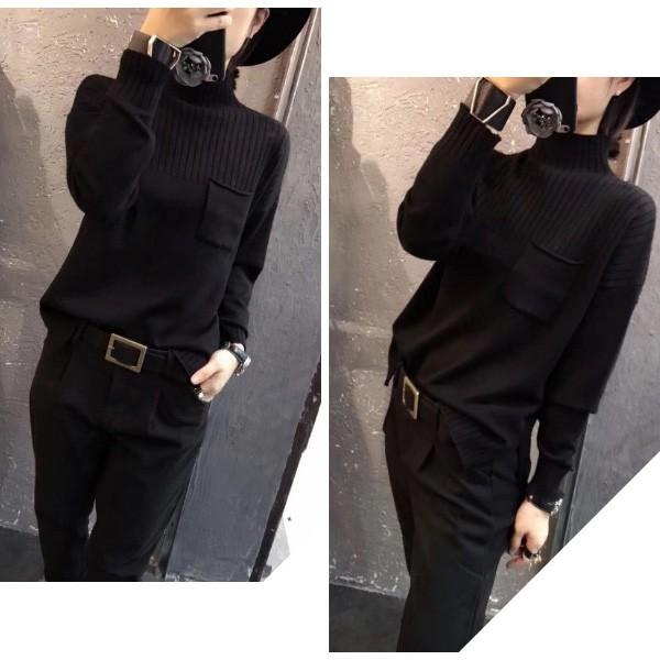 ニット セーター レディース 40代 50代 秋 冬 長袖 ハイネック トップス 無地 コーデ お洒落 カジュアル メール便送料無料 C Aultop 323 N Mart 通販 Yahoo ショッピング