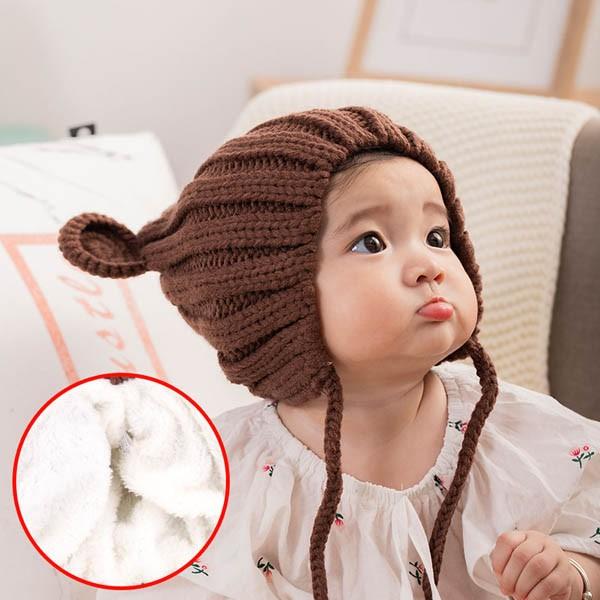 ニット帽 キッズ 耳付き ベビー 2タイプ 選べる 裏起毛 かわいい 帽子 リブ編み 赤ちゃんメール便のみ送料無料2 C Kcap 011 N Mart 通販 Yahoo ショッピング