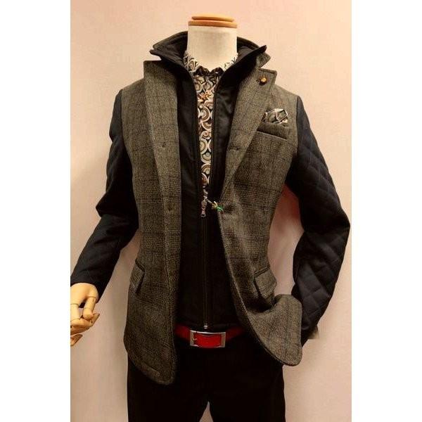 セール30％OFF ROBERTO P ロベルトペペ 中綿ジャケット ネイビー