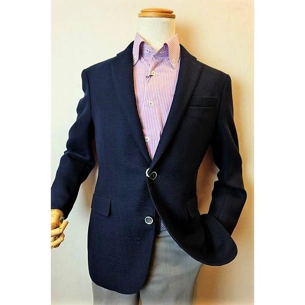  ジャケット　Sサイズ　ネイビー セール35％OFF ロンナー ジャケット ネイビー 44Cサイズ 春夏