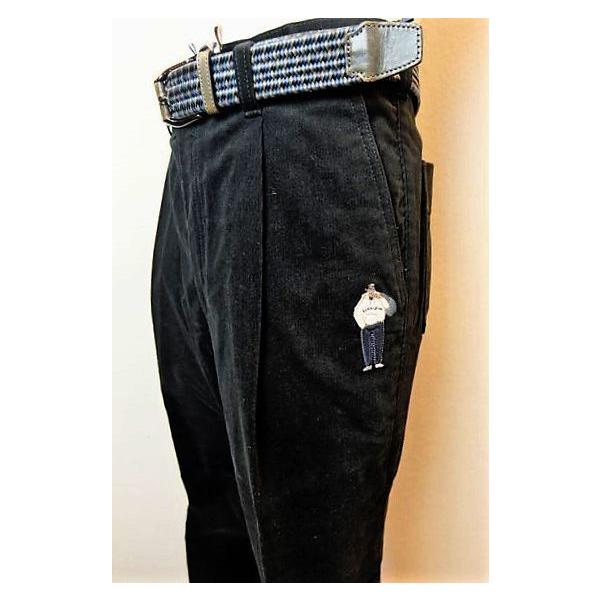 セール３５％ＯＦＦ シナコバ SINACOVA コーデュロイパンツ ブラック