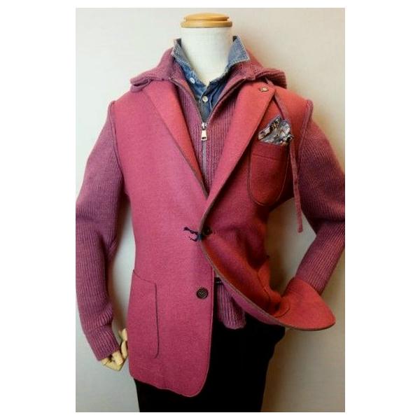 BOB ボブ ジャケット ワインレッド 秋冬新作 インポート イタリア製