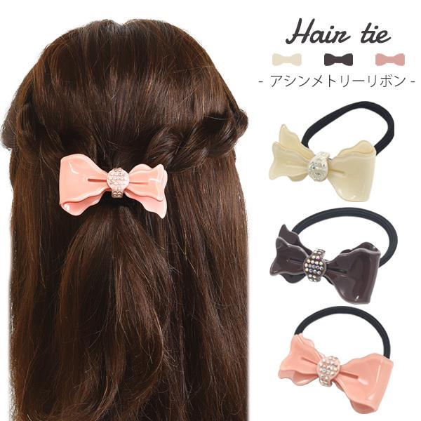 ヘアゴム 髪ゴム アシメリボン 大きめ おしゃれ かわいい ヘアアクセサリー レディース ギフト プレゼント Loyavis ロイヴィスジャパン D Lca004 N Style 通販 Yahoo ショッピング