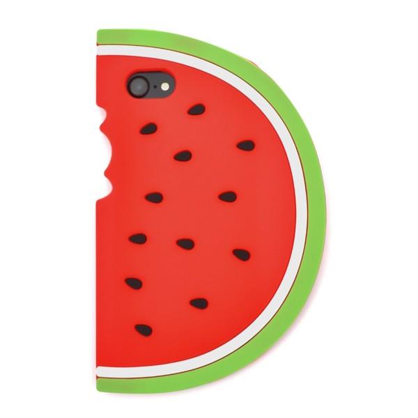 Iphonese2 Iphone8 Iphone7 Iphone6 6s ケース スイカ 夏 面白 シリコンケース アイフォンケース Ip7 4087 N Style 通販 Yahoo ショッピング