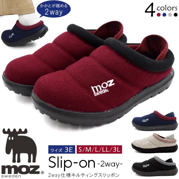 moz（モズ） キルティングスリッポン 靴 レディース 女性 サボサンダル