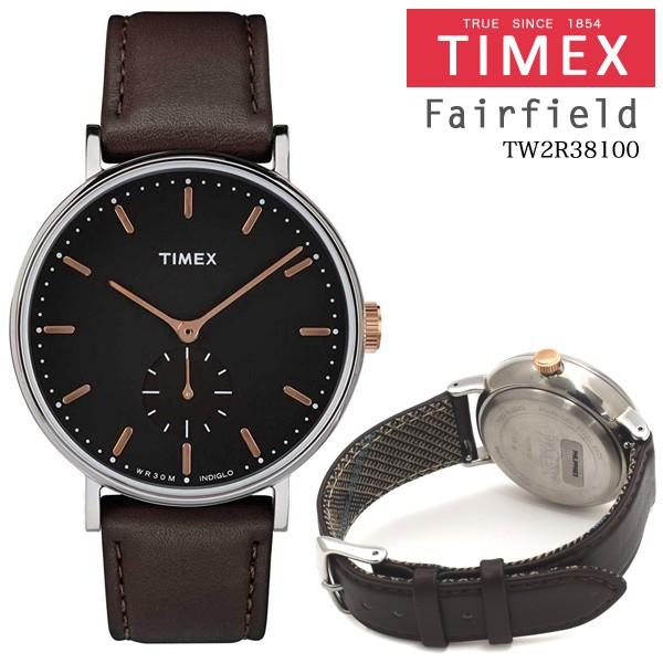 腕時計 メンズ レディース タイメックス TIMEX ユニセックス フェアフィールド サブセコンド ...