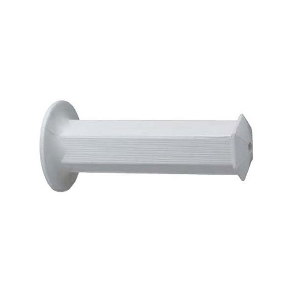 他サイト： キジマ Kijima  グリップラバー 6角 ホワイト 130X22.2mm クローズ 201-192の商品画像