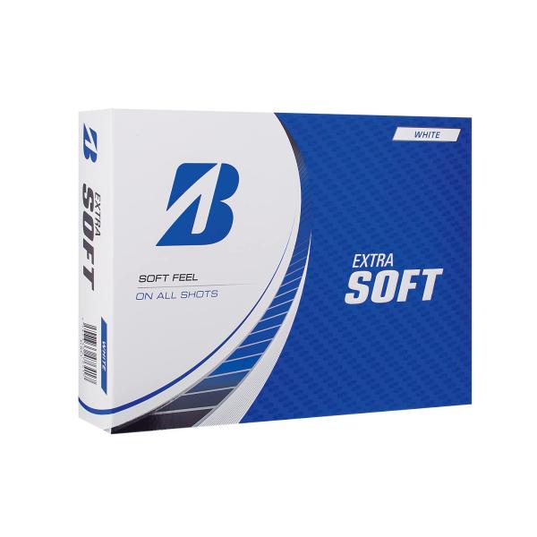 他サイト： BRIDGESTONE　ブリヂストン　ゴルフボール EXTRA SOFT 2023年モデル 12球入 ホワイトの商品画像