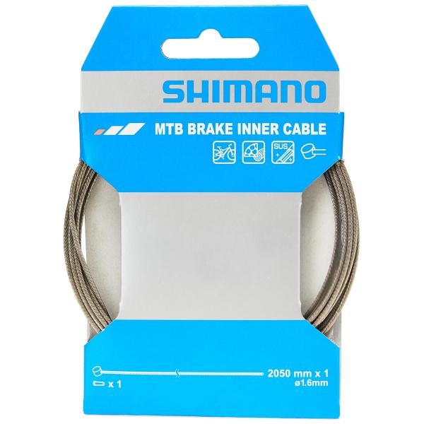 他サイト： シマノ SHIMANO  リペアパーツ ブレーキインナーケーブル ステンレス MTB 2050mm Y80098210の商品画像