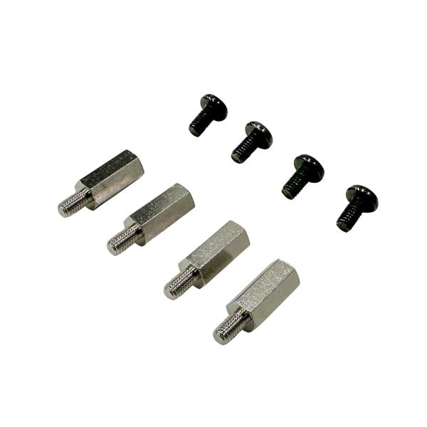 他サイト： 長尾製作所 NBROS モニター 裏 凹凸用 VESA スペーサー 高さ15mm M4ネジ NB-VESA-SPACER-M4の商品画像