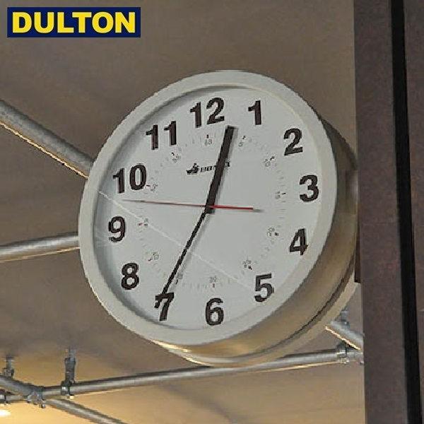 DULTON ダブルフェイス ウォールクロック シルバー DOUBLE FACES WALL 