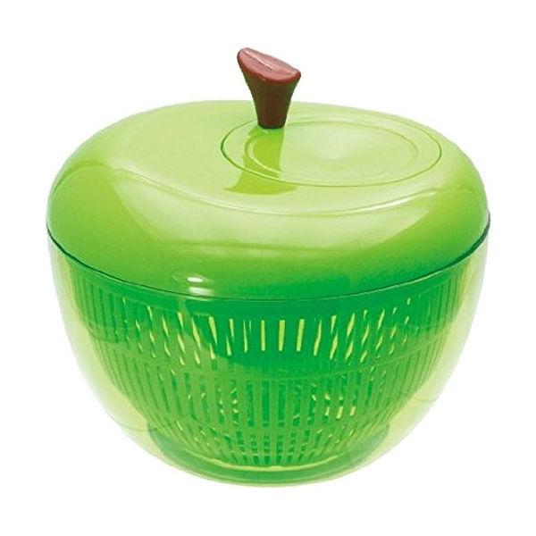 アップルサラダスピナー 野菜水切り器 りんご型 （ キッチン雑貨 キッチンツール キッチン用品 ）
