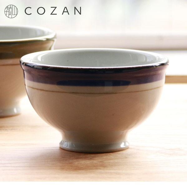 【廃】COZAN STONE BORDER カフェオレボウル ブルー 山口陶器 菰山 かもしか道具店姉妹ブランド ストーンボーダー))