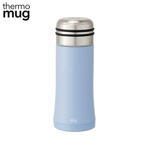 (在庫限り)thermo mug サーモマグ ステンレスボトル スマートボトル サックスブルー SV16-35