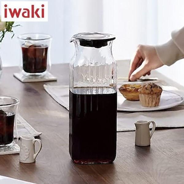 欠品)iwaki 水出しコーヒー＆ティー角型サーバー(フィルター付き