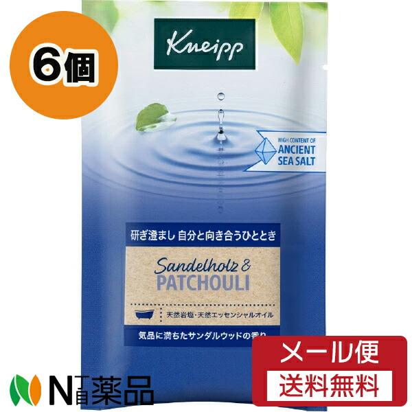 クナイプ バスソルト サンダルウッドの香り 50g(×6)