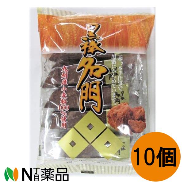クロボー製菓 黒棒名門 (10本×10個)＜ザックリとした黒砂糖の食感と
