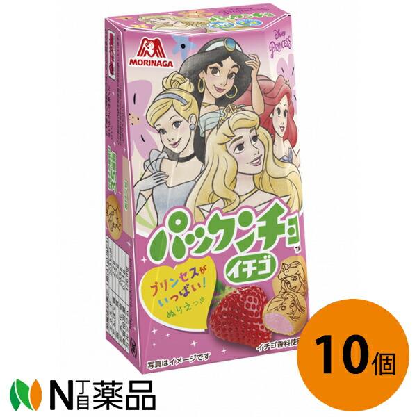 森永製菓 パックンチョ＜いちご＞ 41g入×10個セット＜チョコレート
