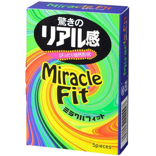 他サイト： 【定形外郵便】相模ゴム サガミ　ミラクルフィット 5個入【管理医療機器】＜驚きのリアル感＞の商品画像