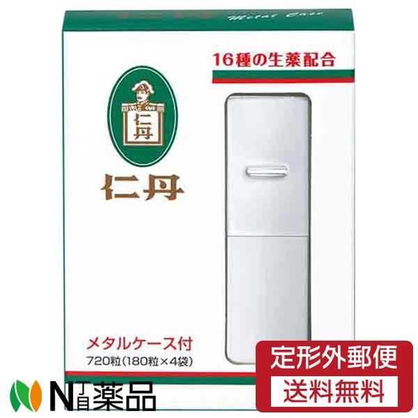 森下仁丹 【定形外郵便】森下仁丹 仁丹メタルケース(720粒入) ＜口臭