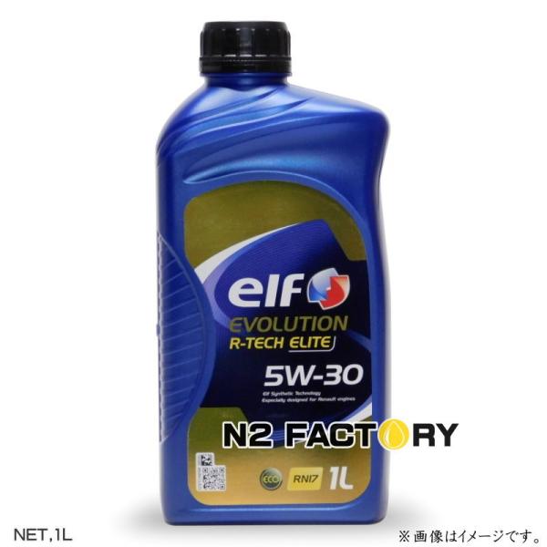 TWRO Gt G{[V A[]ebN G[g@PL{g@ELF EVOLUTION R-TECH ELITE 5W-30 1bg@GWIC