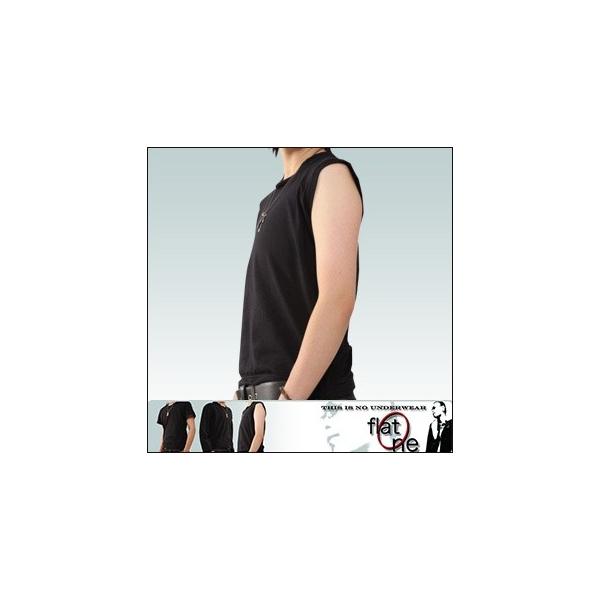 Tシャツ一体型　ナベシャツ flat-One(フラットワン)袖なし