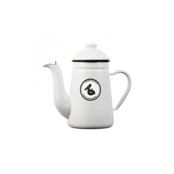 kalita(カリタ) コーヒーポット コー ヒー達人・ペリカン1L (ホワイト) 52301