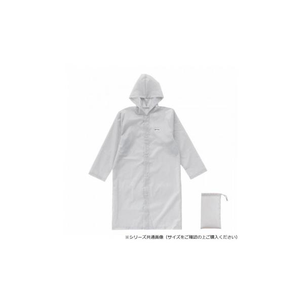 OUTDOOR PRODUCTS レインコート 男女兼用 M グレー 06003233