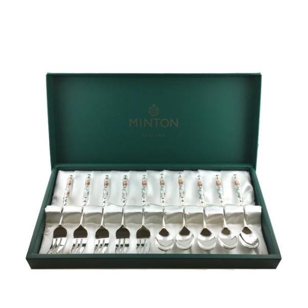 MINTON ミントン ハドンホール ティーケーキ10pcsセット 銀仕様
