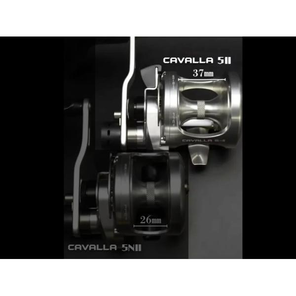 カバラ5II 4号420m レバードラグ 2スピード OKUMA CAVALLA 5II
