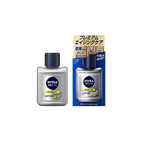他サイト： ニベアメン【.co.jp 限定】【医薬部外品】ニベアメン アクティブエイジローション メンズ化粧水 [ ハリ・ツヤを与える ][ シミ・ソバカスの商品画像