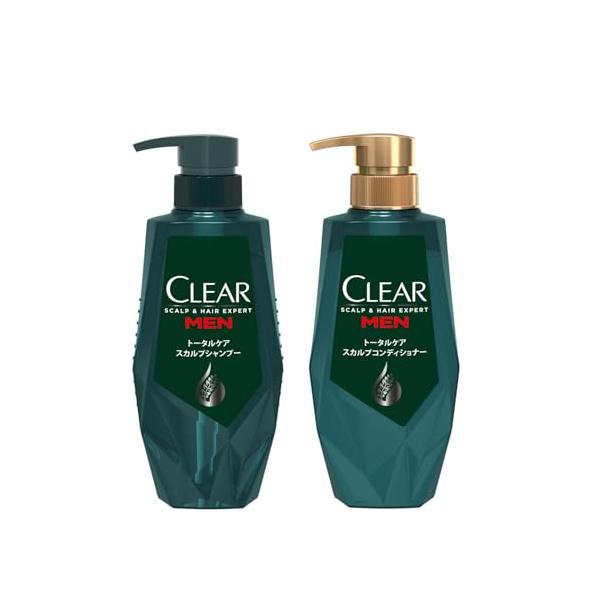 CLEAR (クリア) フォーメン トータルケア スカルプ シャンプー コンディショナー(トリートメント)セット メンズ ポンプ 各350g 男
