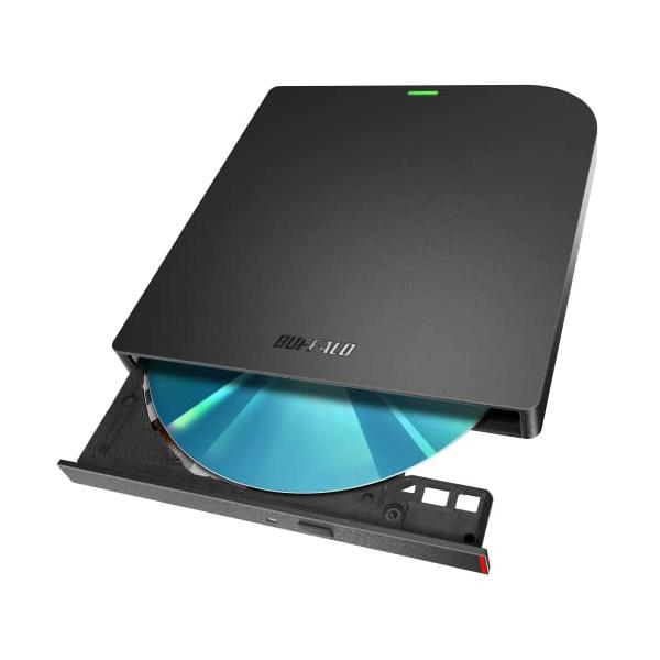 他サイト： バッファロー USB3.2(Gen1)/3.0 ブルーレイドライブ 書込みソフト バスパワー(給電ケーブル付) 外付け 薄型ポータブルBD 国内の商品画像