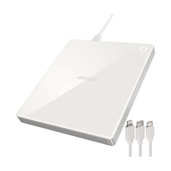 他サイト： バッファロー iPhone スマホ CD 取り込み CDレコーダー パソコン不要 ケーブルモデル 【 iOS ・ Android / iPadの商品画像