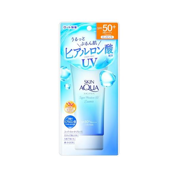 スキンアクア(SKIN AQUA) スーパーモイスチャーエッセンス 日焼け止め SPF50+ PA++++ 80g