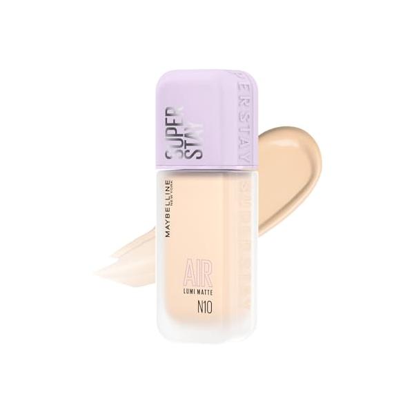 メイベリン MAYBELLINE SPステイ ルミマット リキッド ファンデーション N10